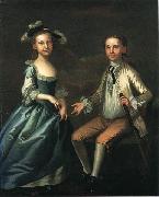 John Wollaston Warner Lewis II and Rebecca Lewis Germany oil painting artist